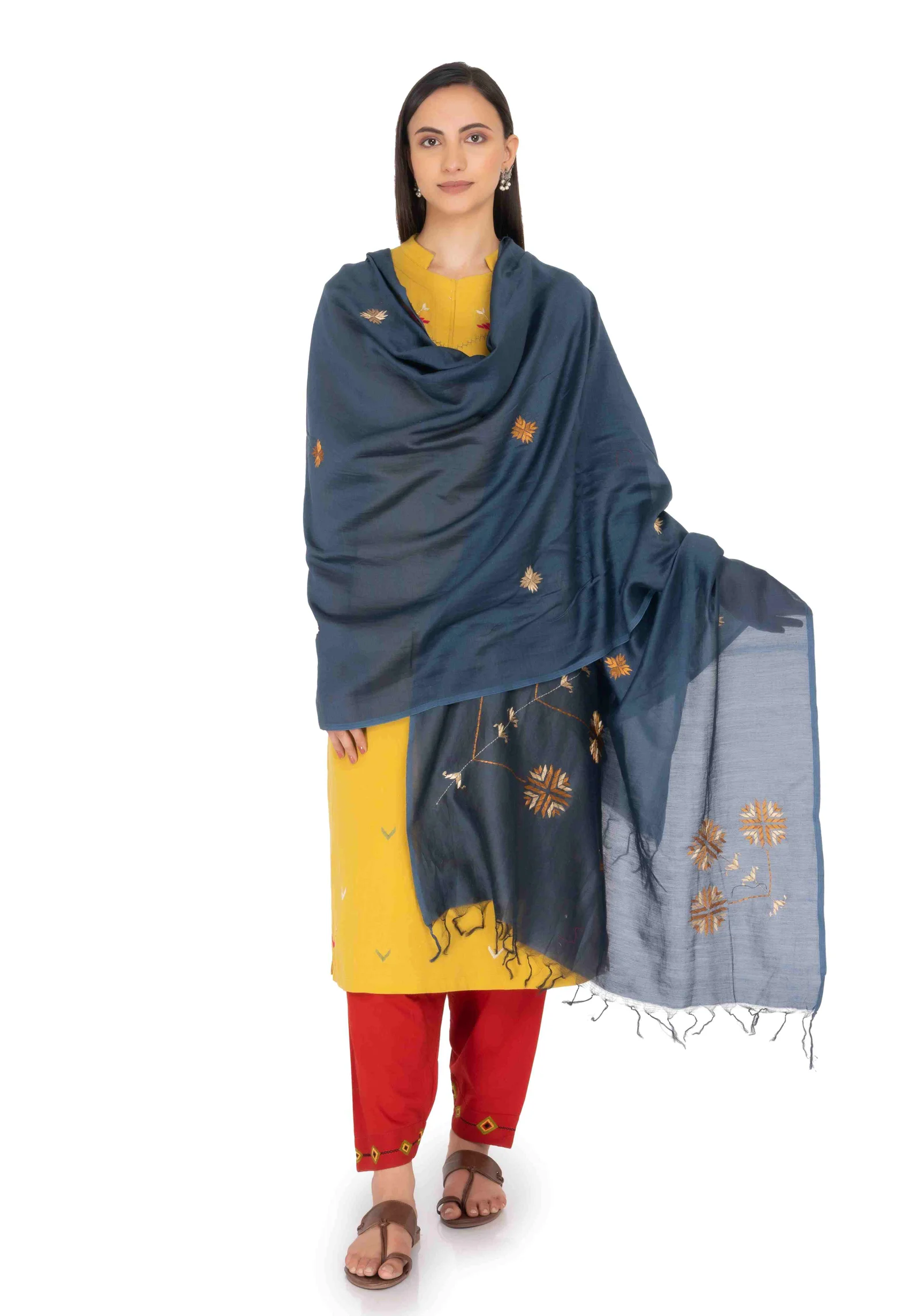 Hands Embroidered dupattas