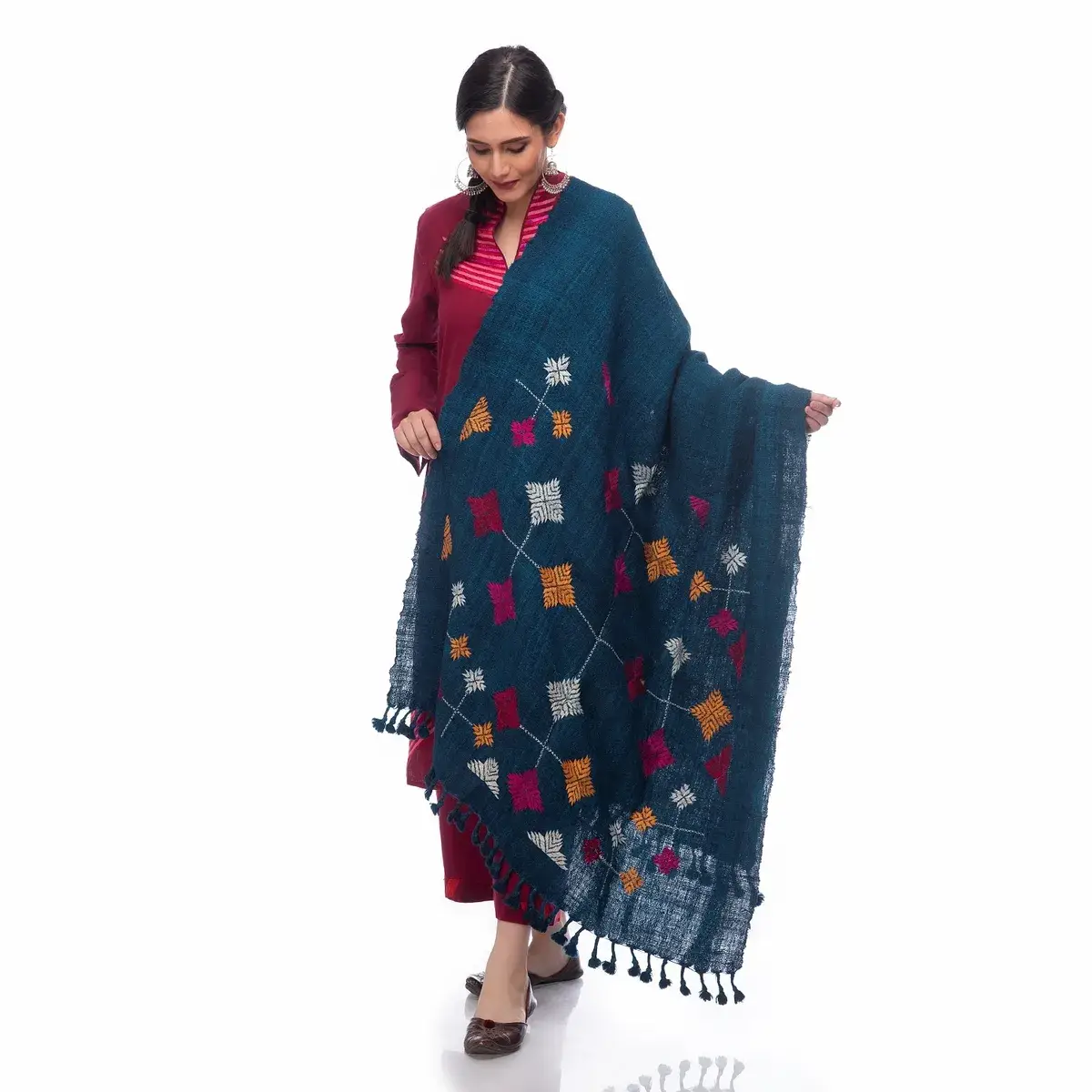 Hand Embroidered Shawl